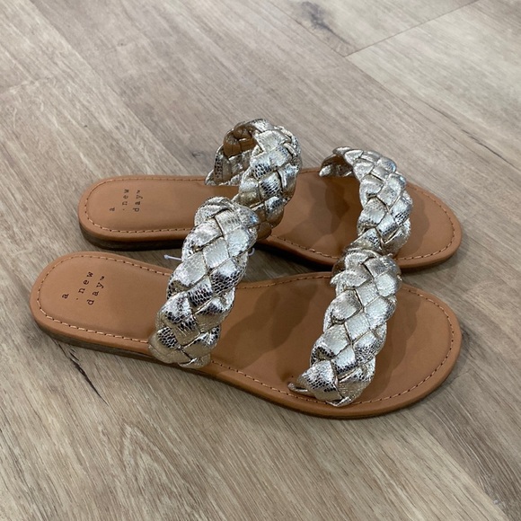 NEW Women’s A New Day Lucy Braided Sandals - Picture 1 of 3